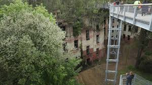 In 2002 it was used as a set for the roman polanski film 'the pianist'. Treetop Path Takes Visitors Over Eerie Abandoned Sanatorium In Germany Photos The Weather Channel Articles From The Weather Channel Weather Com