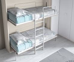 Teo Lits Superposes Escamotables 90x190 Cm Avec Sommier A Lattes Lits Superposes C Canape Convertible Rapido Canape Convertible Lit Superpose Escamotable