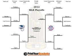 2012 mlb playoff bracket world series results