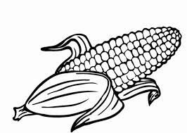 Blend softened butter with basil, garlic, red pepper flakes, salt and pepper. Corn On The Cob Coloring Page Fresh Corn Drawing At Getdrawings Super Coloring Pages Corn Coloring Page Coloring Pages