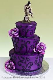 Skull Wedding Cakes Purple Skull Wedding Cake Rockabilly Psychobilly Dreaming Gothic Wedding Cake Halloween Wedding Cakes Purple Cakes