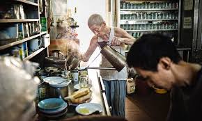 Kopitiam breakfast was good bonding time for dad and his two sons. In Singapore Drinking In The Kopitiam Experience The New York Times