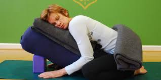 Child S Pose Restorative Yoga Yoga Works Restorative Yoga Poses