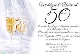 Flutes De Champagne Anniversaire De Mariage Anniversaire De Mariage 50 Ans Invitation Anniversaire 50 Ans