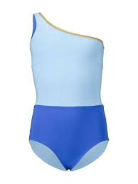MYMARINI swimsuit ONESHOULDER SHINE TEENS UV 50+ for girls 