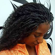 40 Ideas Of Micro Braids And Invisible Braids Hairstyles Braids With Curls Box Braids Styling Braided Hairstyles