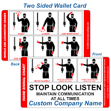 Mobile And Locomotive Cranes Card Crane 151 Crane Hand Signals