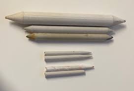 A blending stump or paper stump is a stick of tightly rolled up soft paper with 2 pointed ends. Using Paper Blending Stumps For Coloured Pencil