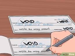 How To Void A Check 8 Steps With Pictures Wikihow