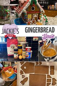 Gingerbread House And Royal Icing Grandma Jackie S Recipes Recipe Gingerbread Gingerbread House Royal Icing