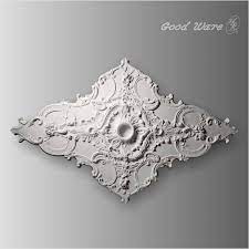 Classic ceilings offers easy to install decorative ceiling accents and ceiling medallions for light fixtures online. Large Decorative Rectangular Ceiling Medallions Green Building Material
