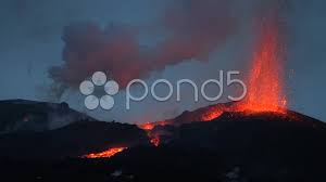 Eyjafjallajokull Volcano Eruption In Iceland Stock Footage By Kikemad Stock Footage Vintage Logo Design Neon Signs