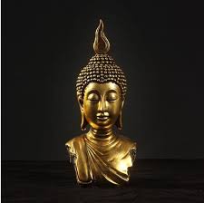 Thai Bodhisattva Statue Craft Resin In 2020 Statue Buddha Statue Buddha Idol