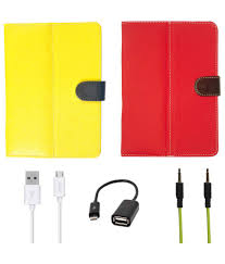 Kanu Flip Cover For ZTE Light Tab 2 V9A ...