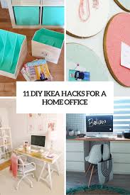 You can assemble it yourself at home! 11 Exciting Ikea Hacks For Any Home Office Shelterness