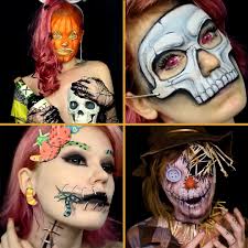 Check out these easy and effective Halloween makeup transformations! 👻