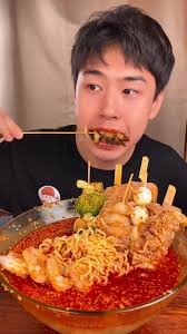 Let's eat oden adn spicy noodle! #delicious #foodie #eating #mukbang #asmr  #tiktok #tiktokmyanmar #tiktokthailand #tiktokvietnam #japanesefood #oden  #noodles