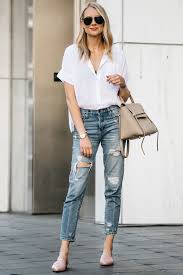 Fashion Jackson Dallas Blogger Fashion Blogger Street Style Everlane White Button Down Short Sl Casual Chic Outfit Casual Chic Style Summer Fashion Jackson