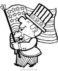March printable coloring pages are a fun way for kids of all ages to develop creativity, focus, motor skills and color recognition. Fourth Of July March Coloring Pages Xcolorings Com
