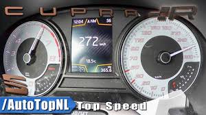 10'' dokunmatik renkli ekranlı multimedya ve sesli komut sistemi. See Seat Leon Cupra R Hit 124 Mph In 17 Sec En Route To 169 Mph