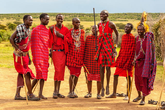 Maasai village cultural experience near the Maasai Mara, Kenya
