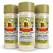 Morton salt substitute comes in 3.12 ounce pack. Bensons 3 Pack Table Tasty No Potassium Chloride Salt Substitute No Bitter After Taste Good Flavor No Sodium Salt Alternative 3 Oz Pack Of 3 Buy Online In Faroe Islands At Desertcart 52554438