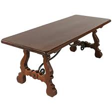Antique Spanish Renaissance Style Dining Table Of Solid Oak And Iron Dining Table Dining Room Table Chairs Oak Dining Table
