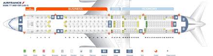 Seats and paid options in the economy cabin. Air France Fleet Boeing 777 300er Details And Pictures