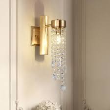 Maybe you would like to learn more about one of these? 1 2 Lights Crystal Wall Sconce Traditionalist Gold Cascading Living Room Led Wall Mounted Light Hl583228 Buy At The Price Of 167 59 In Beautifulhalo Com Imall Com