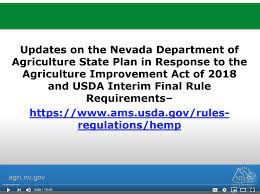 Our scientists, technicians and support staff strive to provide leadership in science and excellence in service. Hemp Nevada State Plan