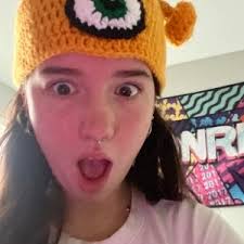 Crochet Cyclops Beanie