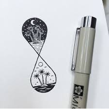 Instagram Photo By Thedesigntip Jun 22 2016 At 7 55pm Utc Micron Pen Art Pen Art Cool Drawings