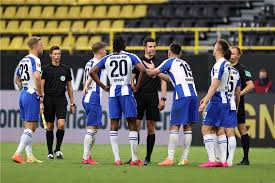 Aktuellen news, interviews, transfergerüchte, ergebnisse, statistiken und mehr! Bundesliga 30 Spieltag Bvb Hertha Bsc 1 0 0 0 Halterner Zeitung
