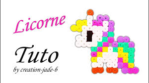 Tuto Perles A Repasser Hama Licorne Avec Images Perle A Repasser Hama
