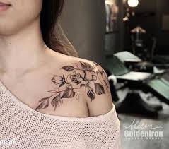 Shoulder Tattoo Designs Ideas For Womens 49 Shoulder Tattoos For Women Tattoos Collar Tattoo
