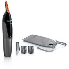 Oferim calitate si garantie de la producatori europeni. Trimmer Nas Urechi Sprancene Philips Nosetrimmer Seria 3000 Nt3160 10 Baterie Negru Gri
