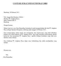 Surat pengunduran diri yang sopan, baik dan tepat adalah. Contoh Surat Pengunduran Diri Kerja Yang Baik Dan Sopan