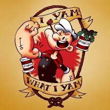Yam Yam Popeye Tattoo Popeye The Sailor Man Popeye And Olive