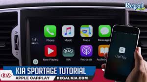 Kia Sportage Tutorial How To Use Apple Carplay Youtube