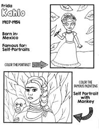 Facebook is showing information to help you better understand the purpose of a page. Frida Kahlo Coloring Page Worksheets Teaching Resources Tpt