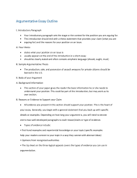 An effective position paper can be broken into five simple parts for example, a topic background on the issue of human trafficking might provide the official definition of human trafficking (the illegal abuse of individuals through coercion, deception, and other recruitment and harboring for sexual and. 37 Outstanding Essay Outline Templates Argumentative Narrative Persuasive