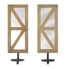 These candle sconces are the definition of simplistic elegance; Sconce Wood Candle Holders You Ll Love In 2021 Wayfair