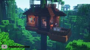If you're the kind of person that likes to survive bear grills style out in the jungles with nothing b. Minecraft How To Build A Treehouse