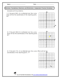 Maybe you would like to learn more about one of these? Fillable Online Dilations Translations Rotations And Reflections Independent Practice Worksheet Coordinates Fax Email Print Pdffiller