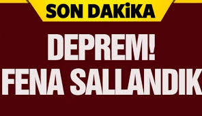 Merkez üssü kartal olan kısa süreli sarsıntı panik yarattı. Son Dakika Deprem Kahramanmaras Manset Gazetesi Son Dakika Haberleri