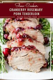 The pork shoulder is high in fat which will make a very juicy pulled pork and it is another great option. Slow Cooker Cranberry Rosemary Pork Renderloin Recipe Tenderloin Recipes Rosemary Pork Tenderloin Pork Tenderloin Recipes