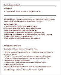 Do not lie or exaggerate in your your level of seniority in your functional industry. Entry Level Data Analyst Resume Sample