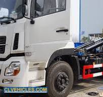 Dongfeng Kingrun 25ton Mobile Garbage Station Arm Roll Truck