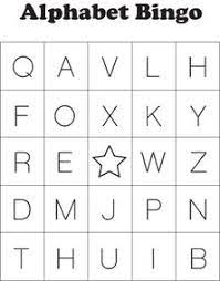 Bingo game to learn the english alphabet! 31 Best Alphabet Bingo Ideas Alphabet Bingo Bingo Alphabet