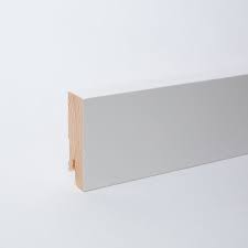 Vierkant Massivholz Sockelleisten 60mm Weiss Ral 9010 Sockelleisten Weisse Sockelleisten Holz